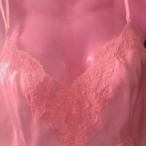 Victoria Secret Second Skin Satin Vintage Ivory Bodysuit MEDIUM 1990'S Sequins